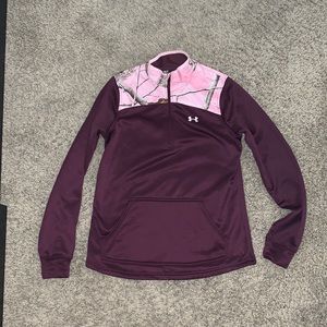 Under armor pullover jacket